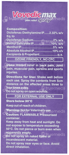 Vovedic Max Spray 55 GM